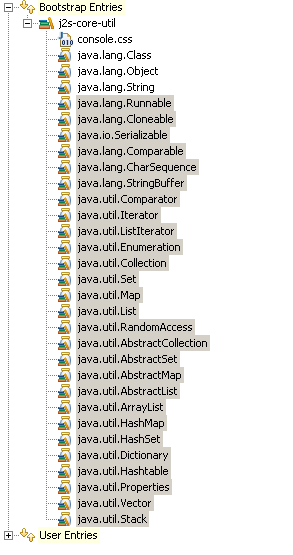 API classes supported in j2s-core-util.jz