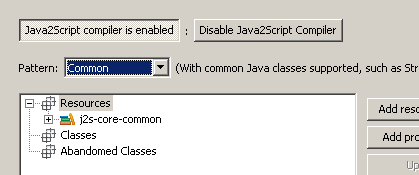 enable java2script compiler