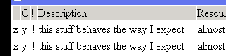 J2S SWT Table with Header